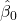 \hat{\beta}_0